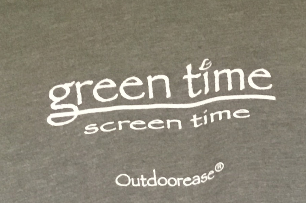 Green Time Over Screen Time Tee