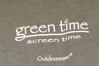 Green Time Over Screen Time Tee